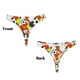 thumbnail image 3 of Balery Colorful Balls Tangas de Algodón para Mujer con Estampado – Ropa Interior Sexy, Transpirable, G-string-X-Small, 3 of 6