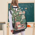 thumbnail image 7 of FORMRS School Backpack 17" Student Travel Bag with Laptop Compartment, Pink and White Cat, 7 of 7