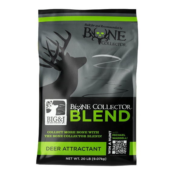 Big & J Bone Collector Blend Granular Deer Attractant, 20lb Bag