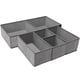 thumbnail image 1 of Criusia Organizador de cajones para ropa interior, 6 juegos de organizador plegable para cajones de ropa interior y divisores de armario, caja de almacenamiento para ropa, calcetines, ropa interior (6, 1 of 5