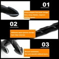thumbnail image 2 of Cross Tile Bits Glass Ceramic Concrete Hole Opener Alloy 1/4" Hex Shank 3-12Mm, 2 of 9