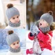thumbnail image 4 of 3 En 1 Gorro Bufanda Guantes Tejidos Para Invierno Niña Niño, 4 of 7