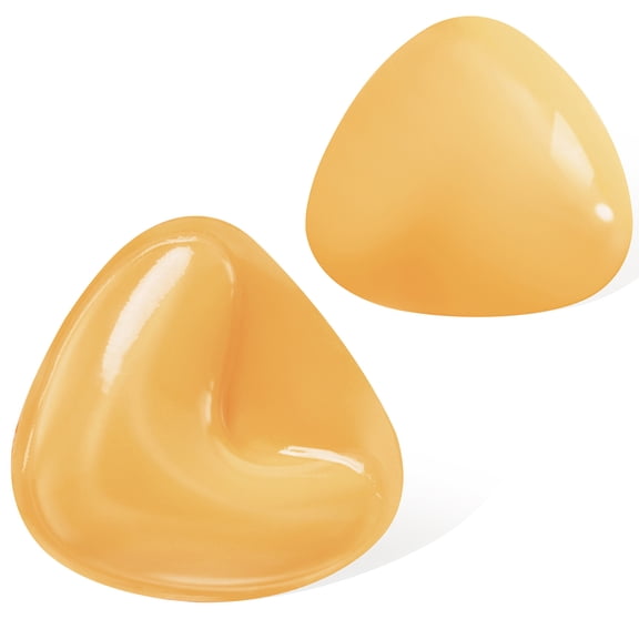 Ultra Push up Sticky Bra Pads Inserts Double Sided Adhesive Bra Inserts Stick on Bra Breast Pads for Sports Bra Swimsuit (Small, Beige)