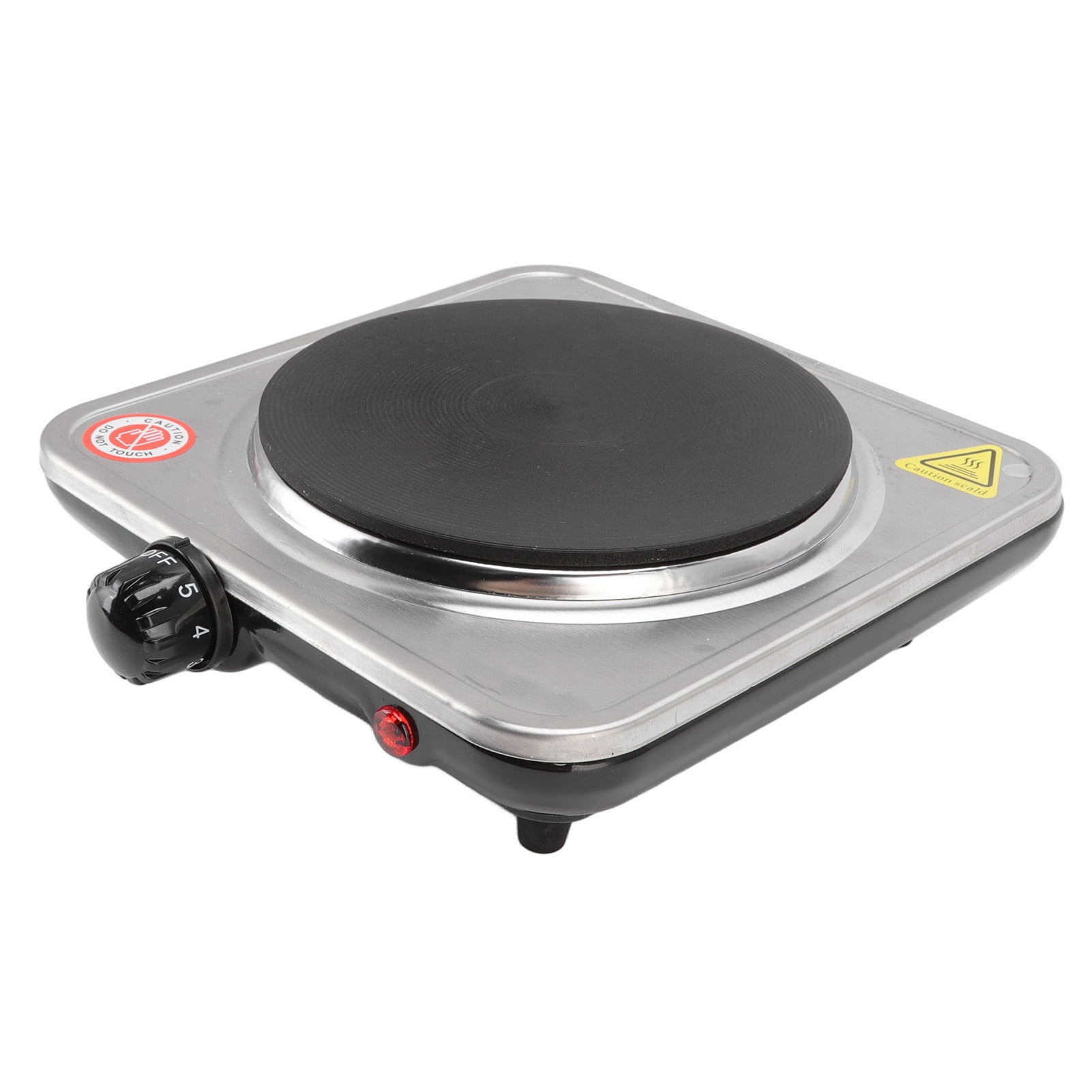 Portable Electric Stove, Stainless Steel 5 Levels Small Portable Compact Structure Electric