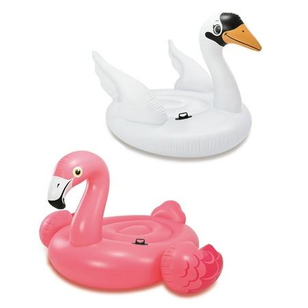 INTEX Giant Inflatable Swan Pool Float – Fits 2 People, 200kg Capacity 1 thumbnail image