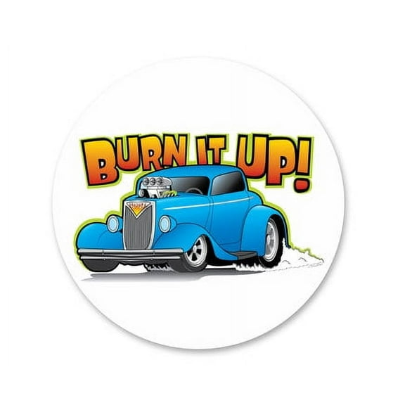 Burn it up Edible Icing Image Cake Decoration Topper -1/4 Sheet