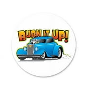Burn it up Edible Icing Image Cake Decoration Topper -1/4 Sheet