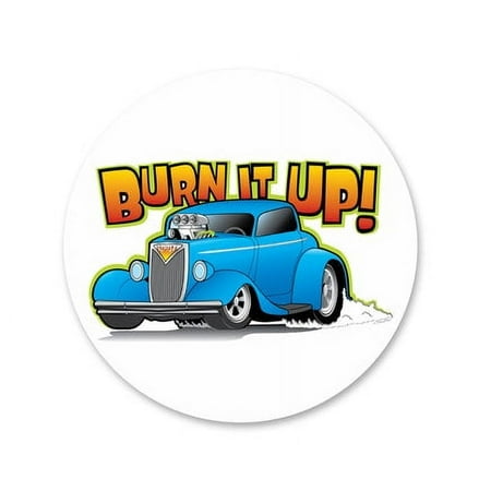 Burn it up Edible Icing Image Cake Decoration Topper -1/4 Sheet
