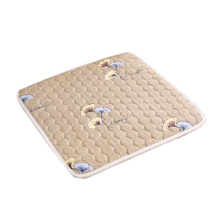 

VEAREAR Chair Cushion with Straps Dustproof Decorative Polyester Household Restaurant Dining Stool Cushion Pad for Daily Use