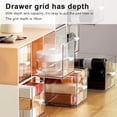 thumbnail image 2 of Desk Organizer, Stackable Organizer Drawers, Clear Desk Storage Box, Desktop Drawer for Craft Storage, Stacking Desktop Organizer for Office and Home, 2 of 5