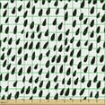 thumbnail image 2 of Ambesonne Rain Fabric by the Yard Upholstery, Monochrome Water Raindrops, 1 Yard, Black and White, 2 of 5