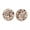 champagne, variant on Women Magnetic Earrings Zirconium Clip On No Hole Non Piercing New-blue-6mm