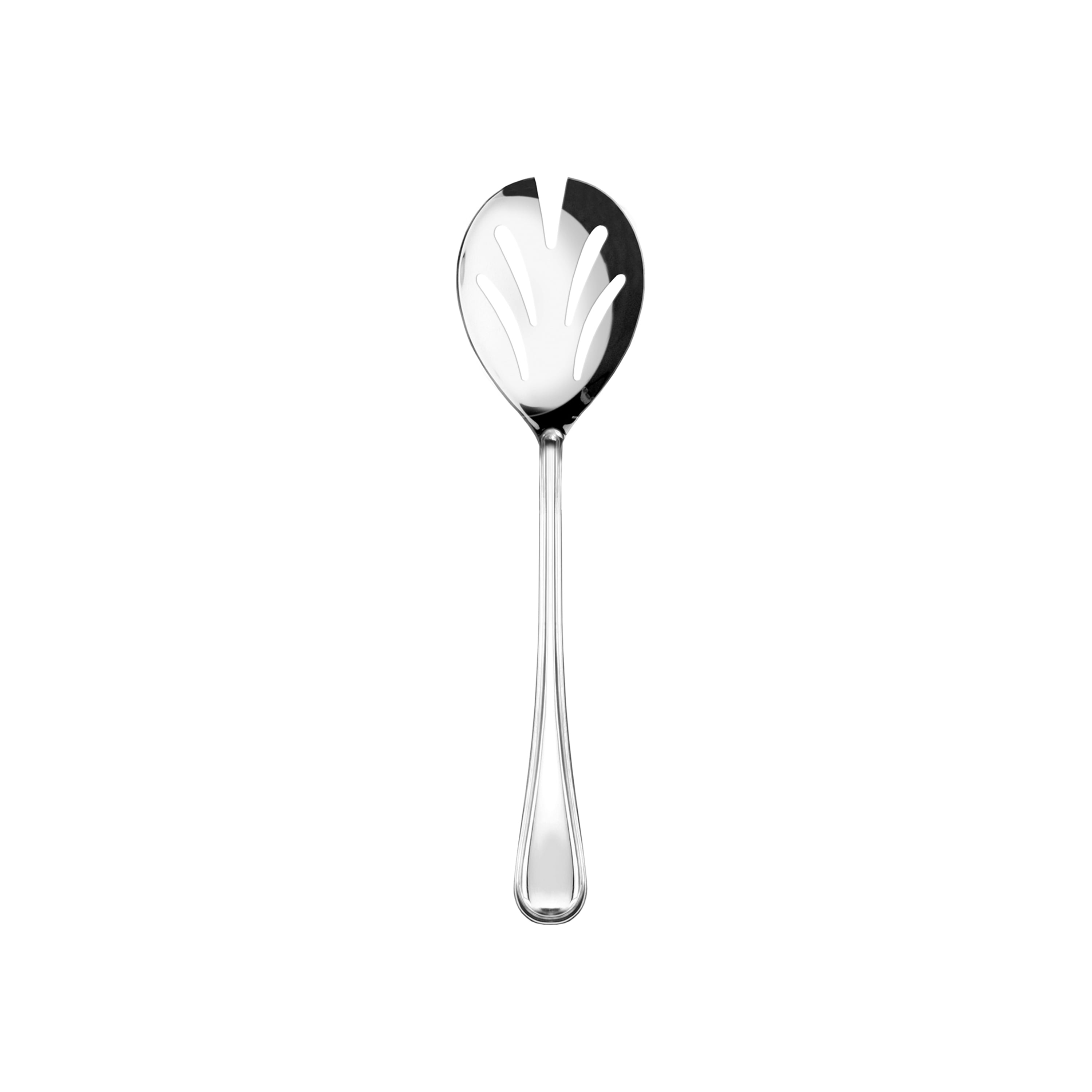 Winco SPS-P8 8-Inch Perforated Slanted Plating Spoon 