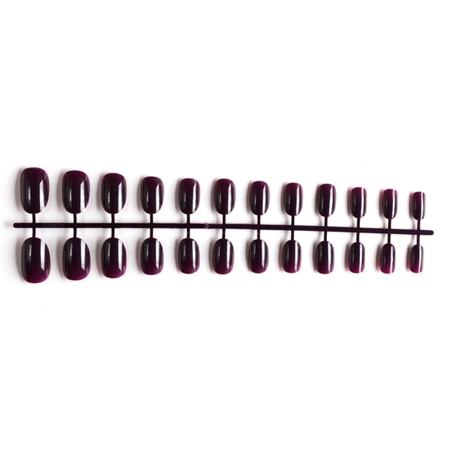 Qarigey 24 piezas de accesorios de manicura para uñas falsas, accesorios para mujeres, decoraciones para manos, uñas postizas Juegos de manicura Negro seitruly CE011421-03