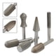thumbnail image 2 of 6PCS Carbide Burrs Set, Fine Carving Tungsten Carbide Burrs, Carbide Burs Rotary File Carving Grinding Bit, 2 of 5