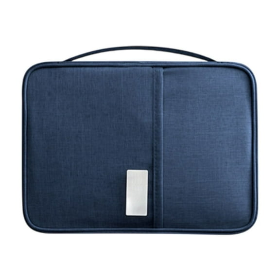 Travel Passport Organizer, RFID Blocking Document Holder with Multiple Card Slots and Zipper Pocket, Waterproof Travel Essentials Bag for Women Men, Portable Carry-On Accessories