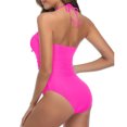 thumbnail image 6 of Babysbule Womens One Piece Swimsuits Fashion Summer Jumpsuit Bikini Elegant Ladies Cover Belly Conservative Swimsuit, 6 of 9