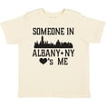 thumbnail image 3 of Inktastic Albany New York Skyline Someone Loves Me Boys or Girls Toddler T-Shirt, 3 of 5