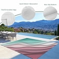 thumbnail image 5 of 6' x 9' Outdoor Rug, Green Ombre Outdoor Washable Rug Large Floor Carpet, Modern Geometric Abstract Dark Red Cream Non Shedding Area Rug for Outside Patio RV Porch Deck Balcony Camping Living Room, 5 of 9