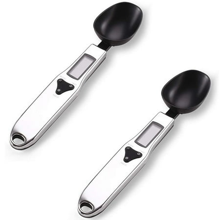

Tycncty Digital Key Scale Kitchen Electronic Scale Electronic Scale 0.1G Stainless Steel Key Scale 2 Packs