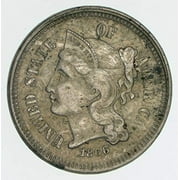 1865-1876 Nickel Three Cent Piece G/VG