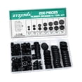 thumbnail image 1 of Kit de ojales de goma Gysxrda, paquete de 200 unidades, 7 tamaños para cableado, 1 of 8