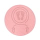 thumbnail image 2 of Colchoneta de salto antideslizante con protección para el suelo y absorción de impactos para entrenamiento rosado, 2 of 6