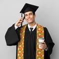 thumbnail image 5 of Fuzoiu Cartoon Pumpkins Print Graduation Sash,Graduation Stole,Unisex Adult Graduation Stole Shawl 91" Long,for Academic Commencements Shawl-Sharp Corner, 5 of 7