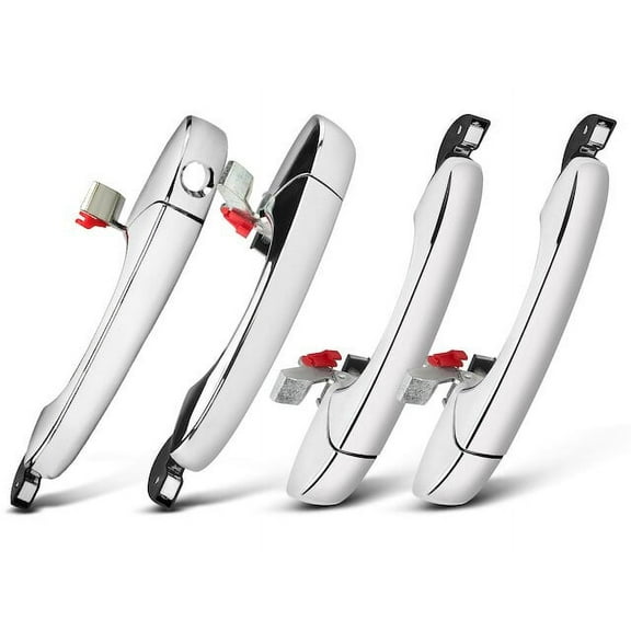 Door Handle Set 4 - Compatible with 2005 - 2010 Chrysler 300 2006 2007 2008 2009
