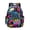 Tractor Splash Pattern, variant on SCRAWLGOD Camo Forest Print Green 17 Inch 600D Backpack, Multi-Pocket Kids Bookbag, Schoolbag for Middle School Travel Camping Vacation, Large Capacity Daypack