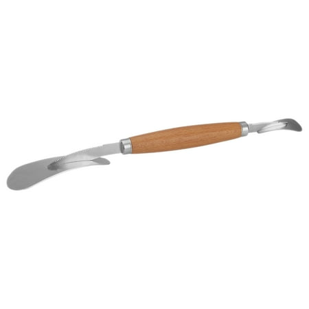 

WHAMVOX Stainless Steel Orange Peeler Long Handle Orange Citrus Peeler Tool Fruit Peeler