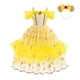 thumbnail image 1 of Vestido de bella para niñas, disfraz de princesa de la Bella y La Bestia, vestido de graduación para niñas Fivean unisex, 1 of 2