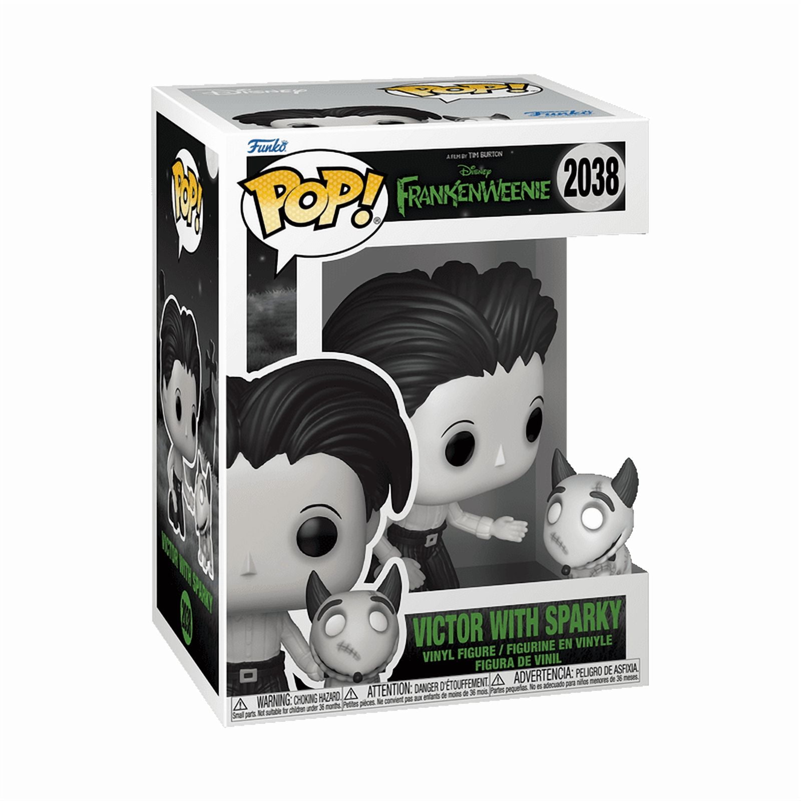Funko Pop! & Buddy Disney: Tim Burton’s Frankenweenie - Victor with Sparky Vinyl Figure