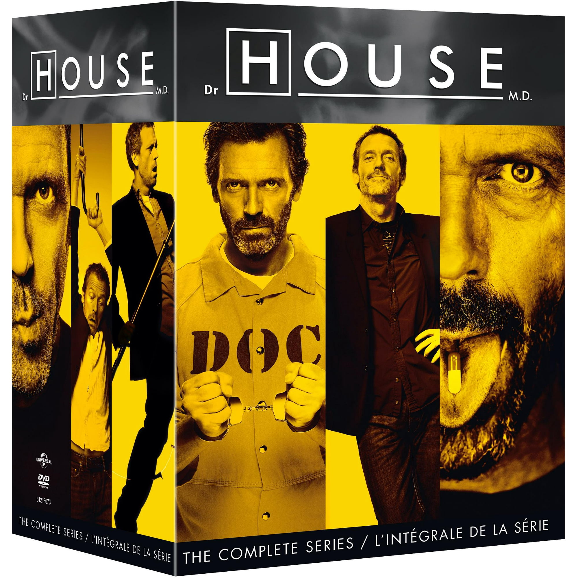 House: The Complete Series, French Version (DVD), starring Hugh