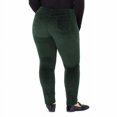thumbnail image 4 of Well Worn Ladies' High Rise Luxe Velvet Tapered Pants | Green, 4/27, 4 of 8