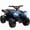 Black, variant on Qaba Kids ATV 4 Wheeler with Music and Lights for Ages 37-72 Months, Black