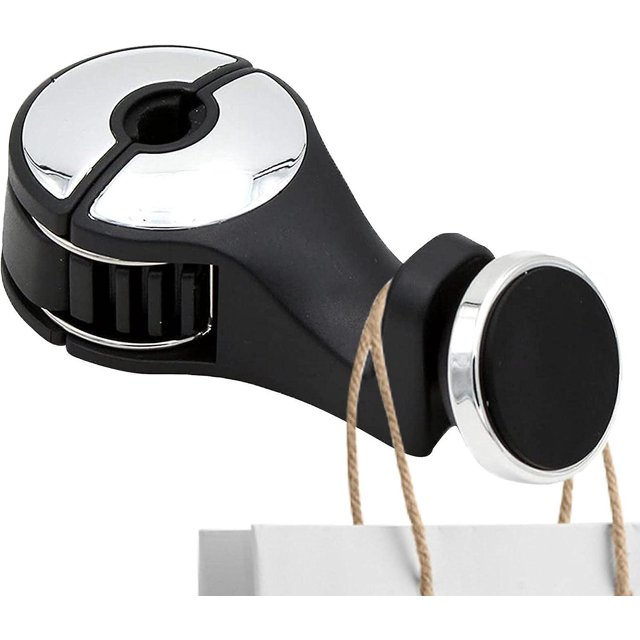 Ganchos para reposacabezas de coche CHAO soporte magnético plateado giratorio 360 grados