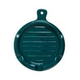 thumbnail image 4 of Shangren Ceramic Spoon Holder Dessert Plate Spoon Rest for Spatula Counter Countertop Dark Green, 4 of 8