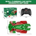 thumbnail image 6 of Growsly Christmas Wall Climbing RC Toy Car, Remote Control 360 Degree Rotation Stunt Car with Car Light Racing Toy Gift for 4-12 Years Old Kids, Green and Red, 6 of 6