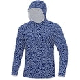 thumbnail image 6 of BRGZLK Long Sleeve Hooded Sun Protection Shirt For Men Shoulder Insert Quick Dry Breathable Lightweight For Summer Outdoor Casual Sports Hiking Fishing Beach, 6 of 6
