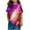 20#Hot Pink, variant on AUNVITO Boys Girls Star Print Casual Cotton Short Sleeve T-shirt Round Neck Cute Kids Fashion Top