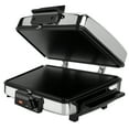thumbnail image 2 of BLACK+DECKER G49TD 3-in-1 Waffle Maker & Grill - Black - Eggs, 2 of 6