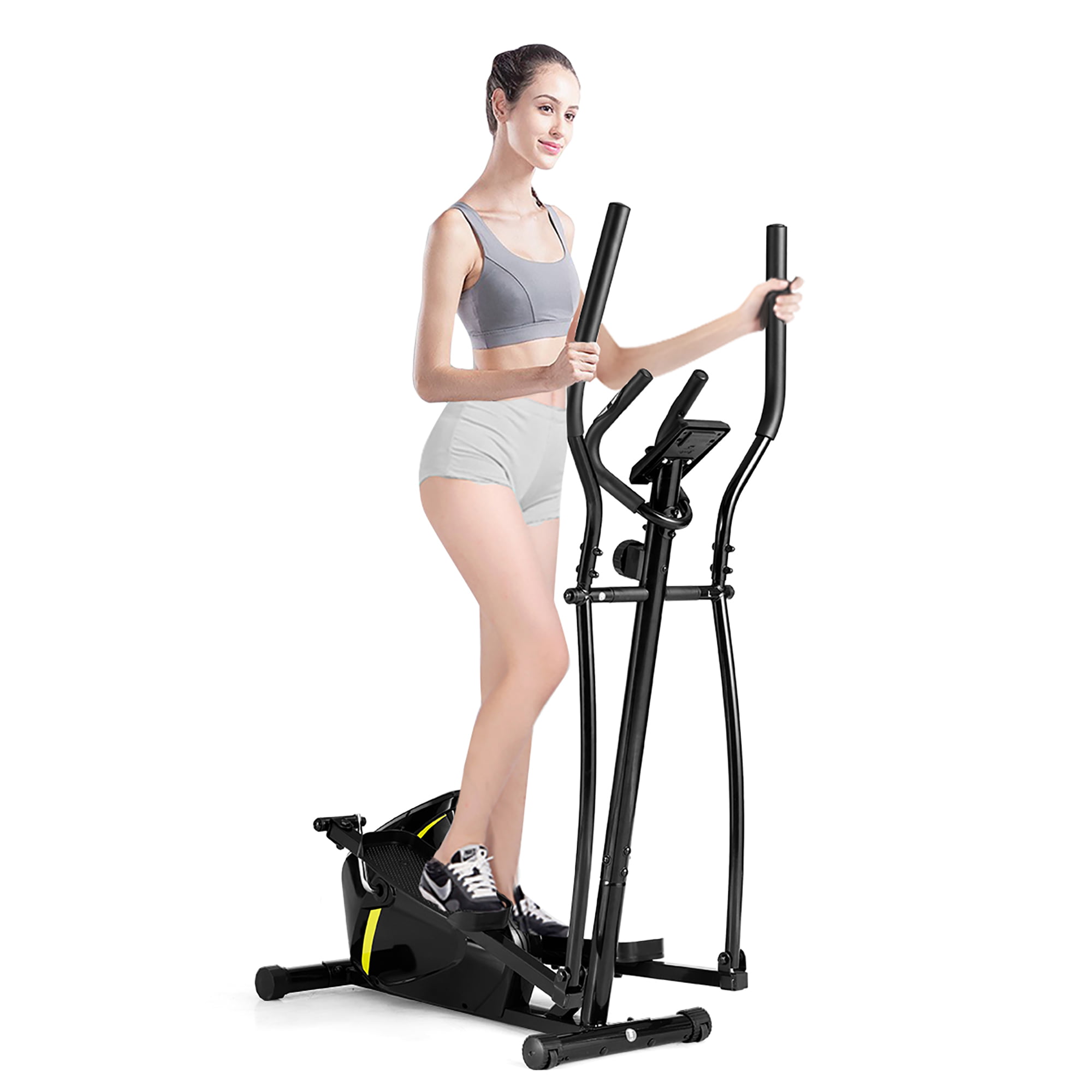 Air Walker Cross Trainer LCD Exercise Indoor Home Fitness Gym Workout Cardio