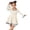 R128/White, variant on Vividxx Girls Dresses Square Neck School Casual Dress Kids Toddler Fall Long Sleeve Dress for Casual Birthday Party 7-8 Years