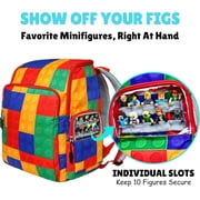 BrickPack LEGO Storage Backpack with Play Mat and Minifigure Display