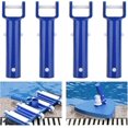 thumbnail image 2 of Swimming Pool Real -empty Handle V Clip Brush Head Handle Replaces Accessories Blue 4pcs, 2 of 5