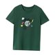 thumbnail image 3 of Camiseta para mujer, camiseta de verano a la moda con cuello redondo para mujer, para viajes en la calle, Camping Verde, 3 of 7