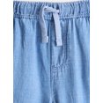 thumbnail image 3 of Wonder Nation Toddler Boys' Chambray Jogger Pants, Sizes 18M-6T, 3 of 4