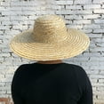 thumbnail image 2 of UDIYO Straw Hat Breathable Big-brimmed Convenient Anti-UV Sunproof Sunshade Hat for Fishing, 2 of 8