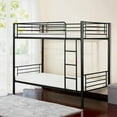 thumbnail image 1 of Cosmic Homes Canada Reston Metallic Convertible Bunk Bed (Single/Single) – Black, 1 of 2